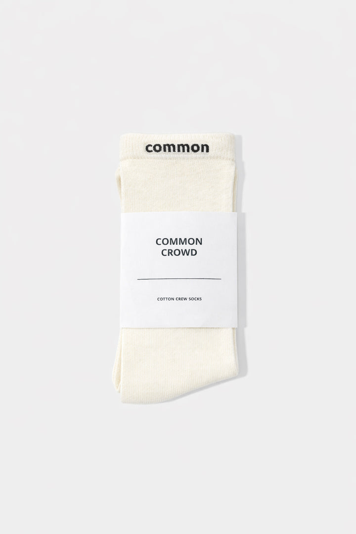 Cotton Crew Sock