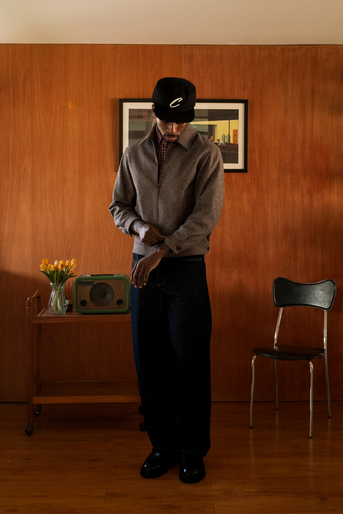 Flat Top Baseball Cap