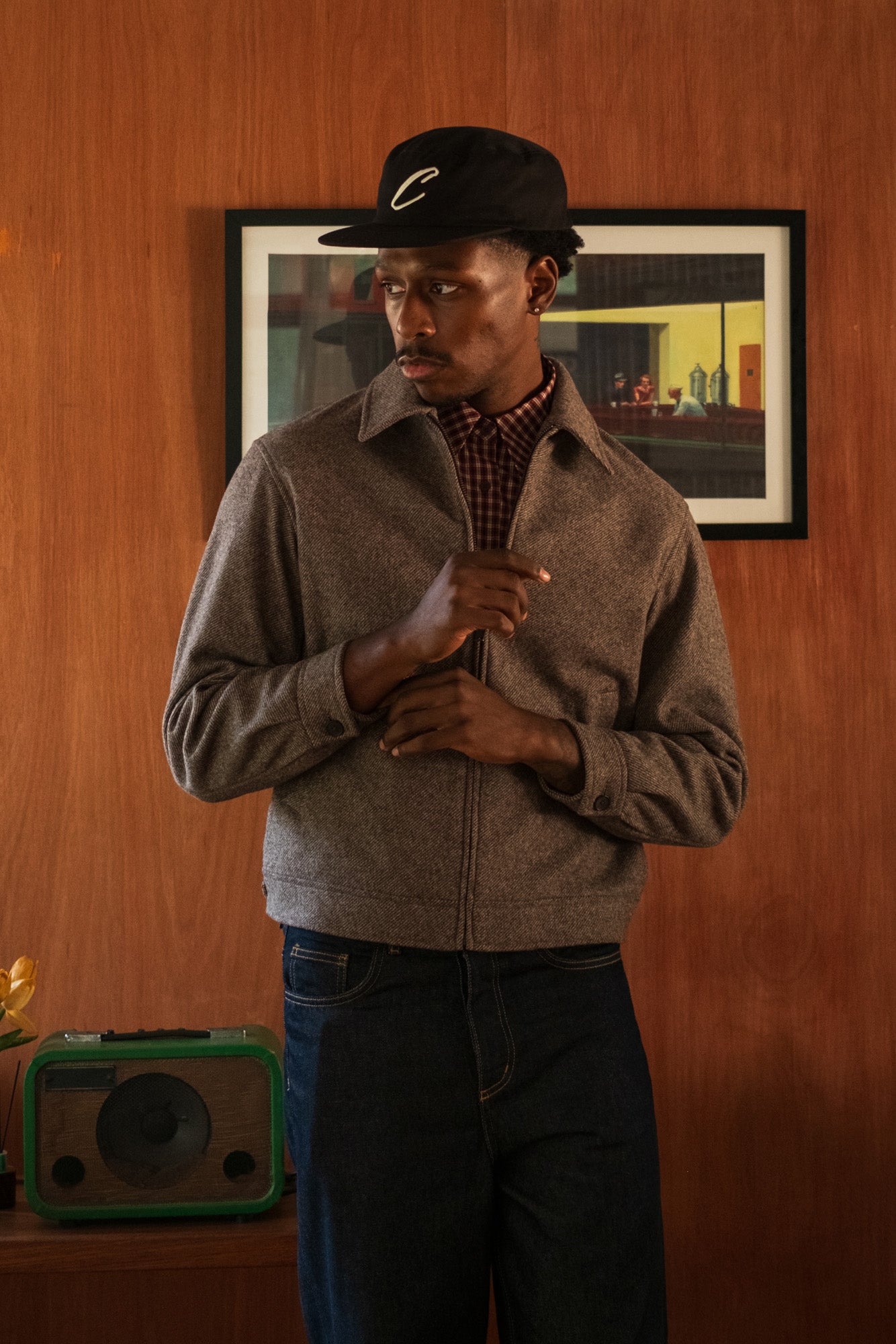 Flat Top Baseball Cap