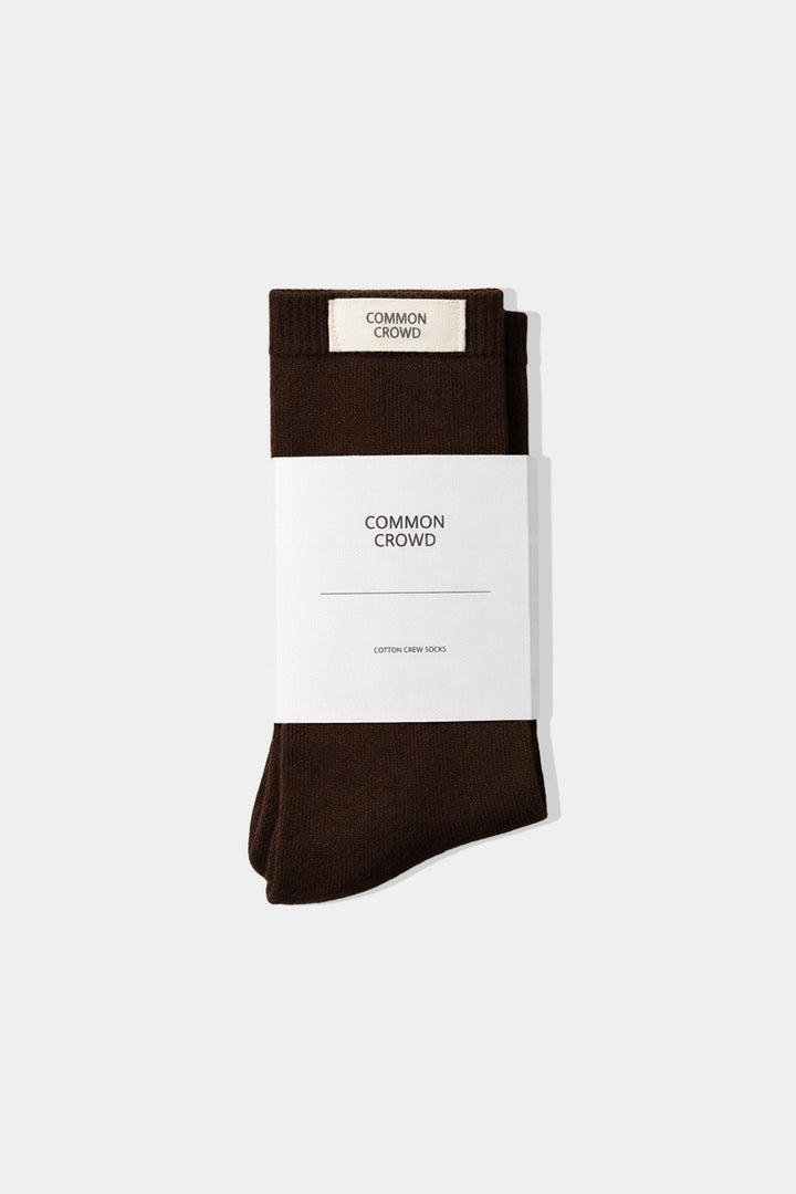 Cotton Crew Sock